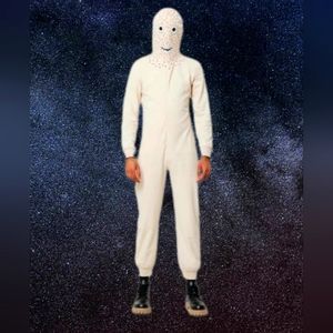 3 For $35.00 -👽Kev Supernatural Species Adult Onesie 👽 Brand New Sz Large 👽